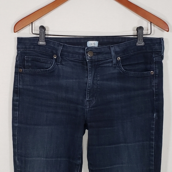 Cache Vintage 5-Pocket Mid-Rise Resin Rinse Jeans Size 10 - Picture 2 of 10